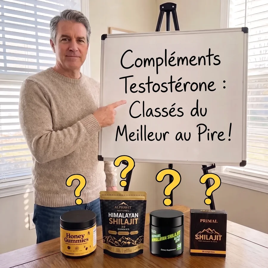 Compléments testostérone classés du meilleur au pire